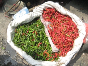 Chilies !! Staple diet of Bhutanese people